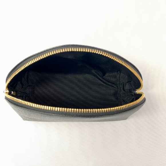 Host Pick 🥳🎉Salvatore Ferragamo Cosmetic Zip Pouch in Nero NEW W BOX - Picture 6 of 11